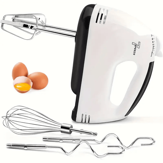MixPro™ Handmixer – 7 Geschwindigkeiten, Leistungsstarker Motor & Leichtgewichtiges Design